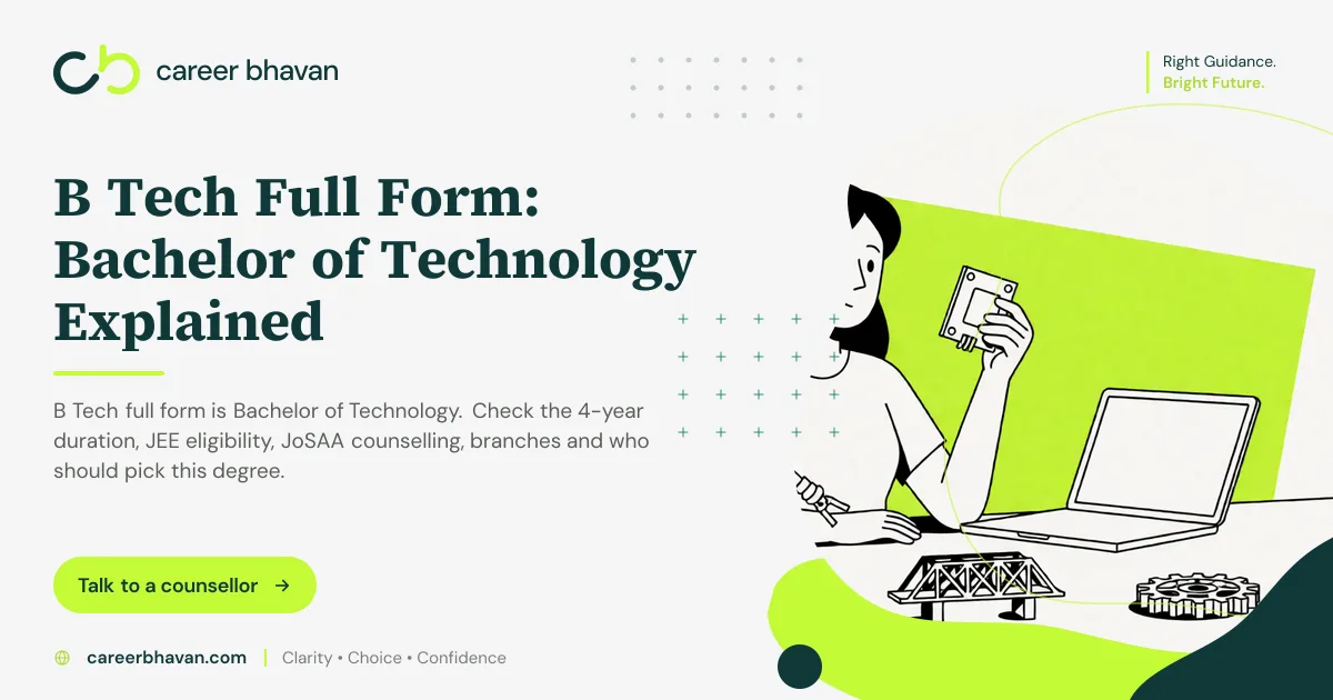 B Tech Full Form: Bachelor of Technology Explained